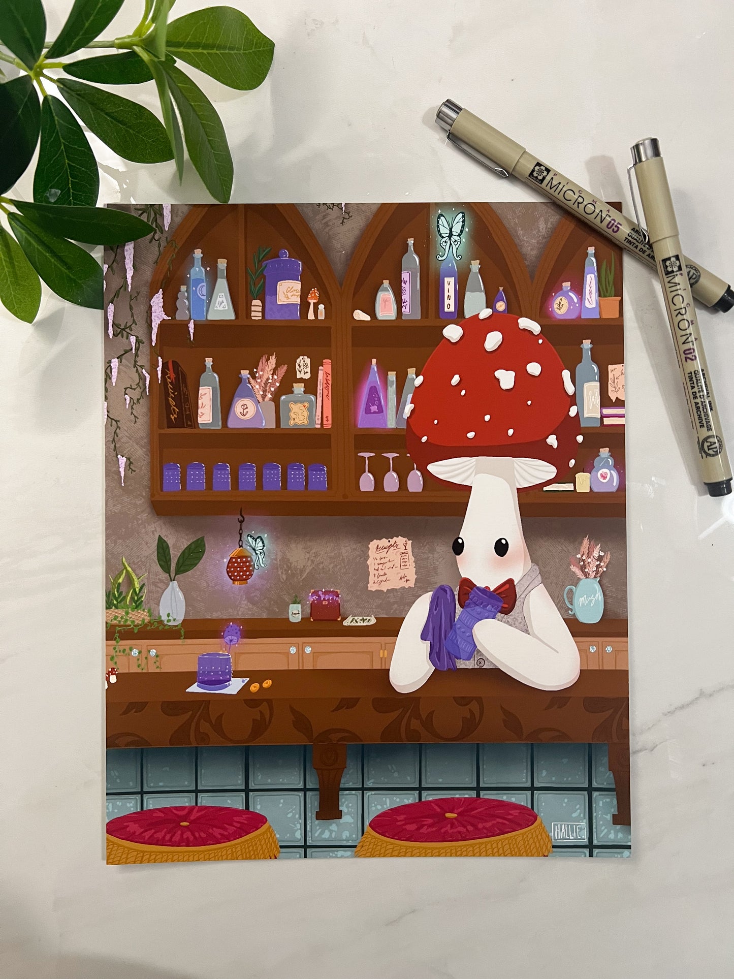 Art Print “Bo’Kesh Bar Keeper” ©