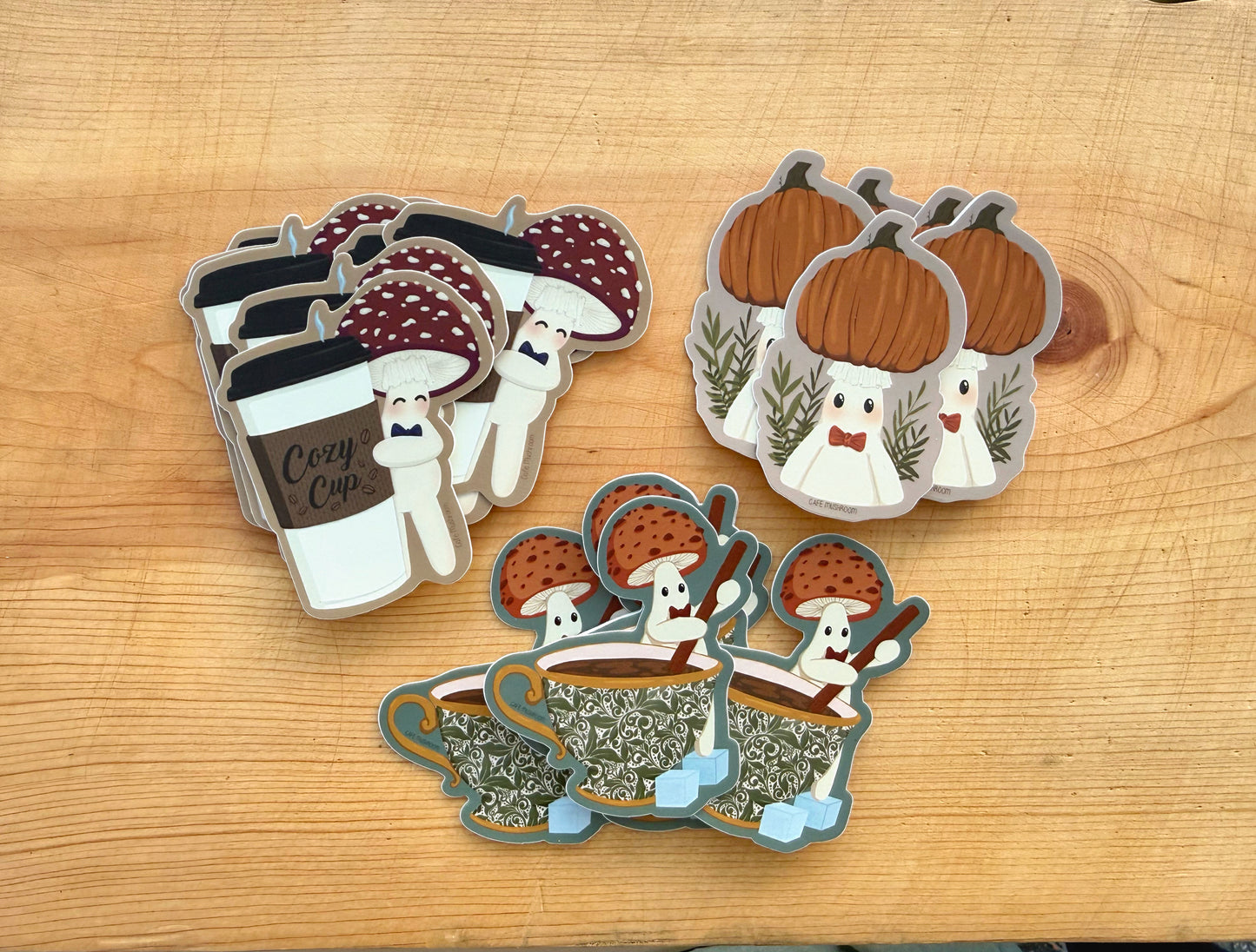 Fall 2025 Sticker Collection - 3 count