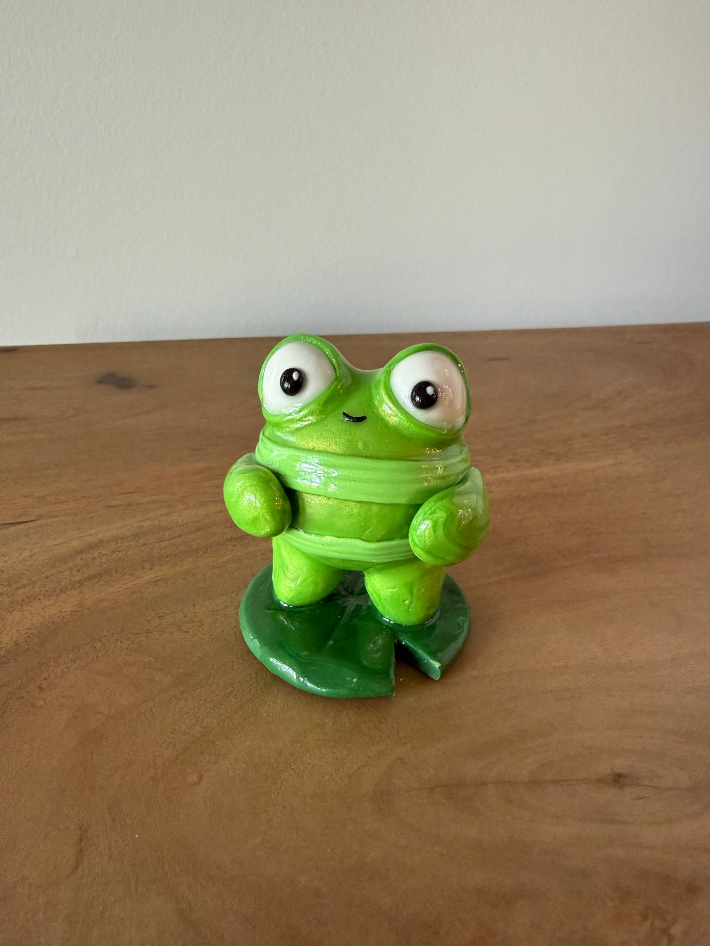 Mini Croquet - standing on lily pad