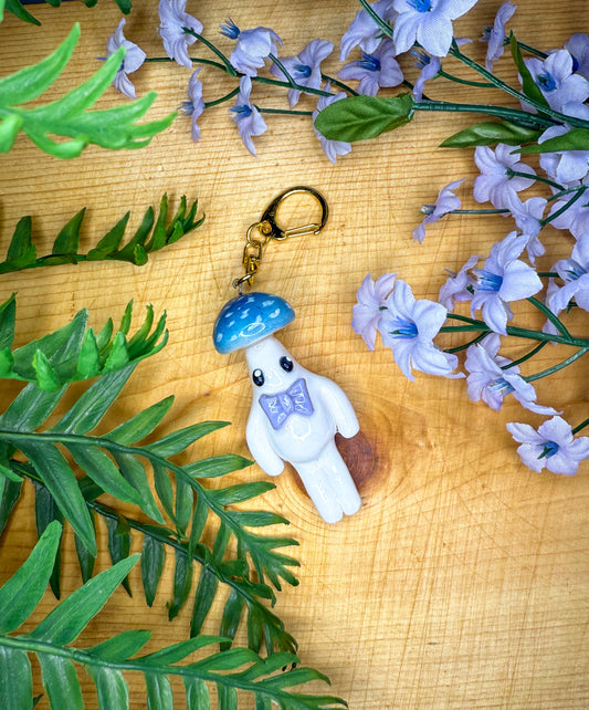 Dapper Blue - Mushie Keychain