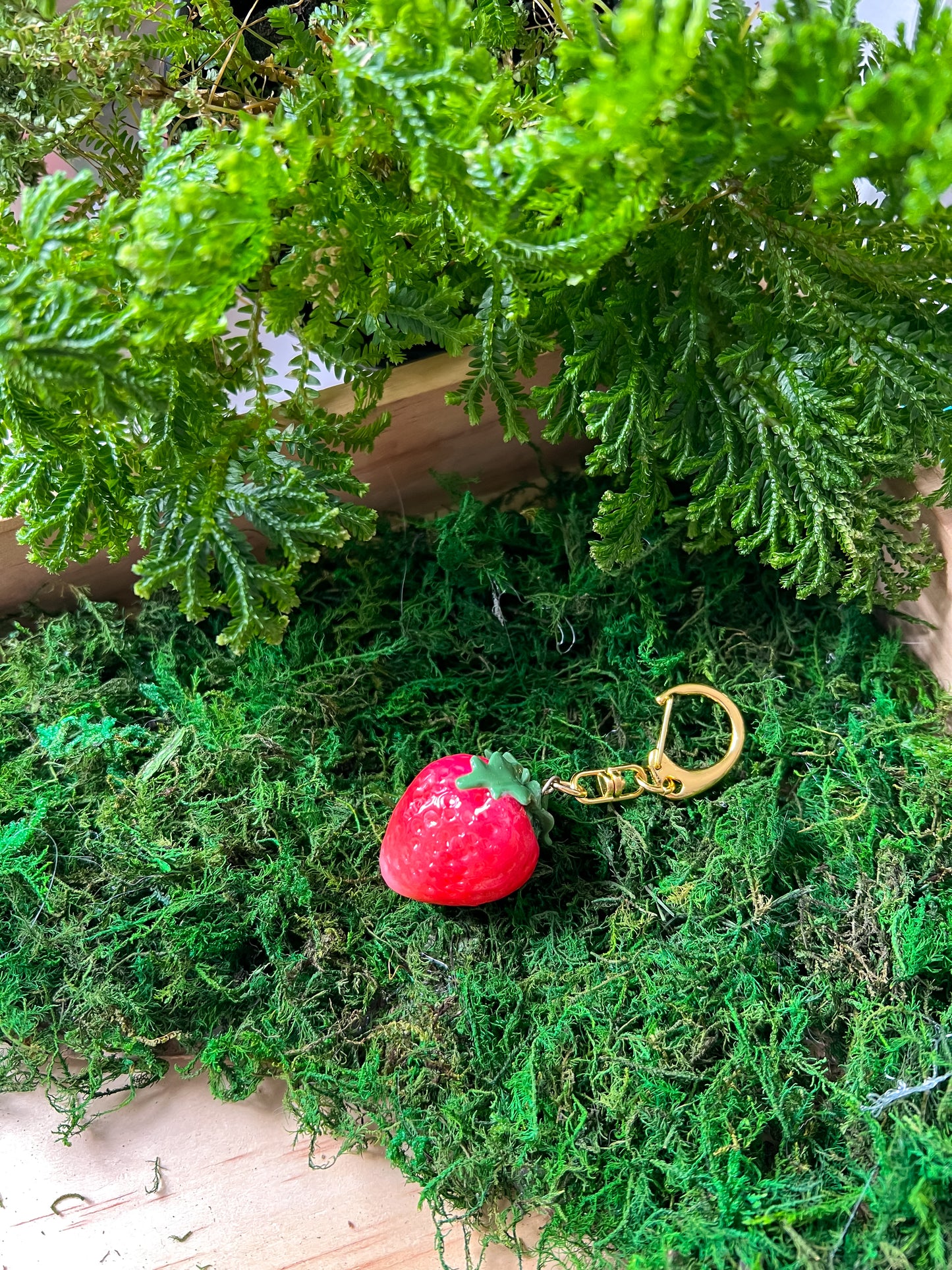 Keychain - Strawberry Season